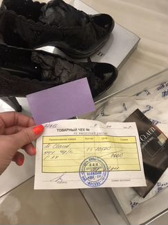 Ботильоны чёрные Mary Claud