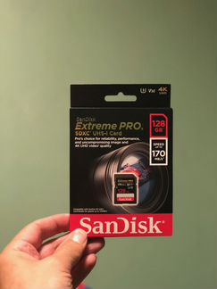 Карта памяти sandisk 128GB