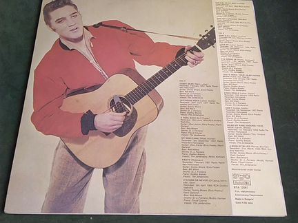 Элвис Пресли пластинка