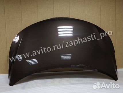 Капот на киа рио кофейный металлик