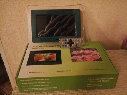 Электронная фоторамка с пультом