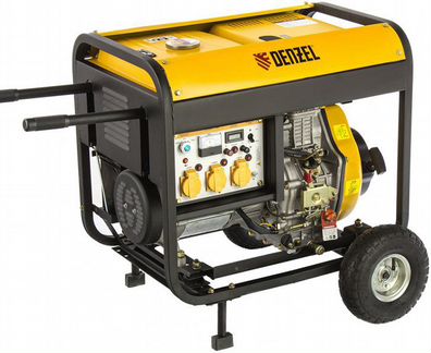 Генератор дизельный DD6300Е, 5,0 кВт