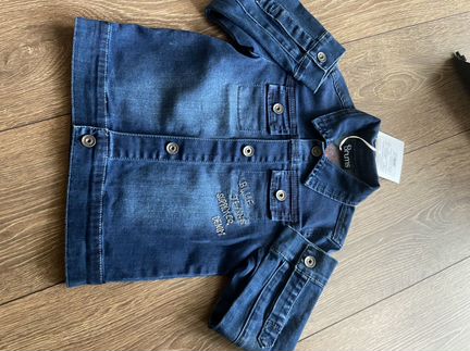 Новая джинсовка,Brums джинсовая куртка 4 года