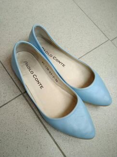 Балетки натуральная кожа