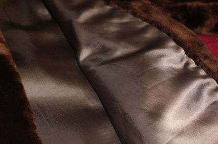 Шуба из мутона