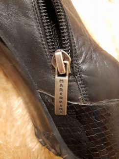 Сапоги кожа