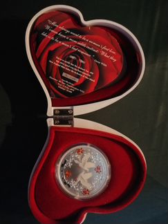 Продам новые серебряные монеты