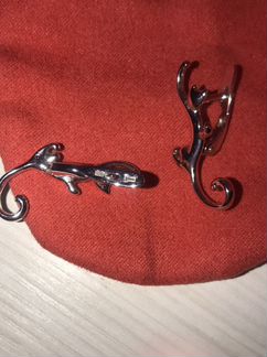 Серебряные серьги