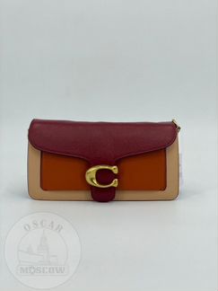 Новая Кожаная сумочка клатч через плечо Coach