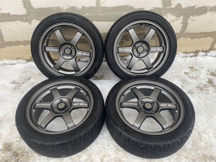 Новые Диски Volk Racing TE37 и новые шины Ultra Sp