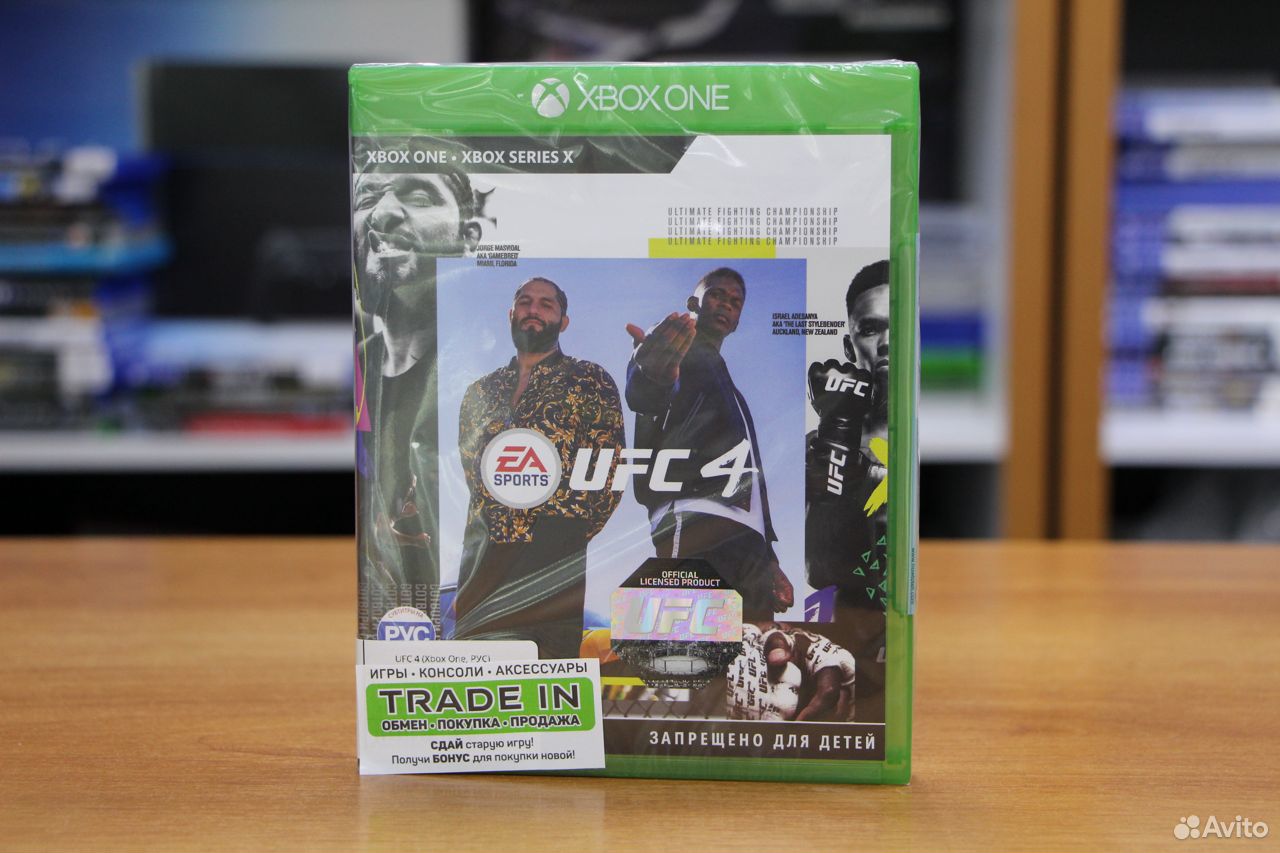 83512003625  UFC 4 - Xbox One Новый диск 