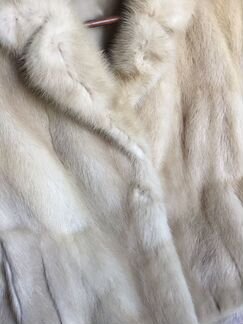 Шуба- полушубок натуральная норка