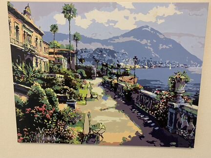 Картина по номерам на холсте