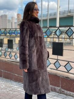 Шуба норковая 110 см