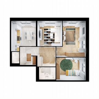 3-к квартира, 72.1 м², 23/25 эт.