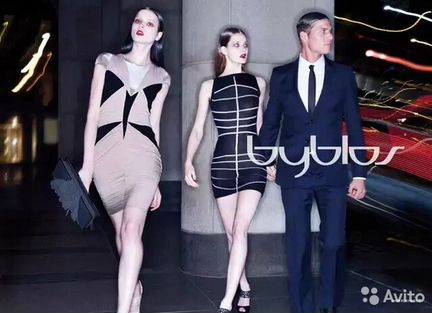 Подиумное платье byblos. Оригинал. Италия. р.40IT