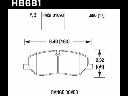 Тюнинг колодки Discovery 3 4 Range Rover Evoque