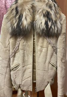 Куртка из натуральной кожи и меха