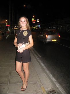 Платье чёрное лето