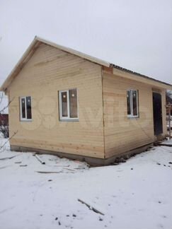 Каркасный дом 6*6 одноэтажный эконом