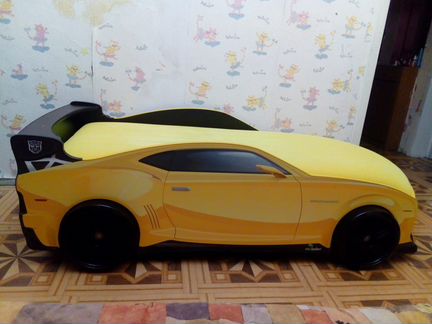Машинка кроватка шеврале камаро