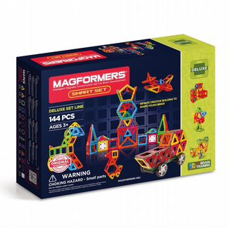 Магнитный конструктор Magformers Smart set, 144 элемента (710001)