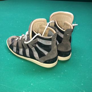 Maison Martin Margiela Mesh Stripe High Top