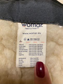 Конверт в коляску womar zaffiro на овчине