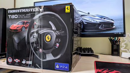 Thrustmaster T80 Ferrari 488 GTB Edition
