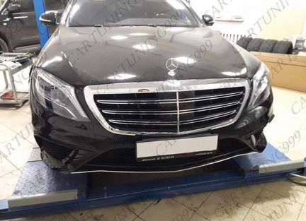 Решетка радиатора AMG Mercedes S 222