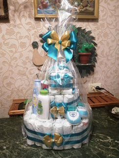 Торт из памперсов