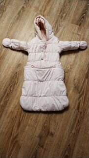 Куртка-конверт для девочки 0-3 мес