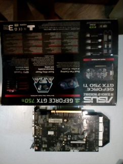 Asus Nvidia Geforce GTX 750 TI 2 GB