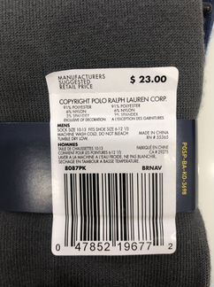 Носки ralph lauren