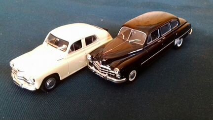 Модели автомобилей зим и Победа