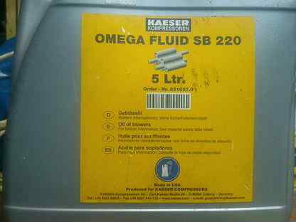 Омега запчасти. Omega Fluid SB 220. Масло Kaeser Omega Fluid SB 220. Omega Fluid sb220 технические. Omega Kaeser Fluid SB 220 артикул.