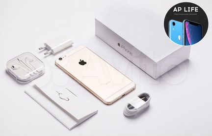 iPhone 6, 32 гб, золотой, гарантия