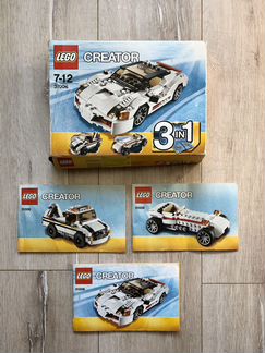 Коробка и Инструкции от Lego Creator 31006 и 60047