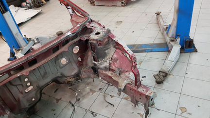 Лонжерон передний левый Mazda Cx-7