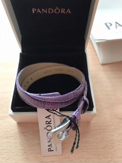 Браслет кожаный Pandora оригинал
