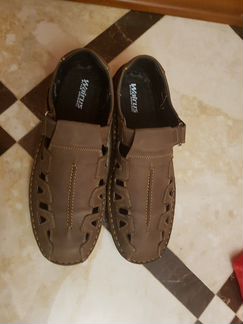 Сандалии из нат кожи новые