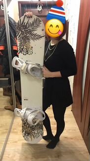 Сноуборд Бёртон, крепления. Возможен торг