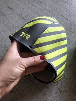 Шапочка для плавания TYR HI-VIS neoprene swim CAP