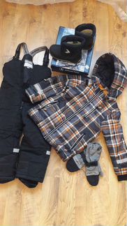 Пакетом Костюм Play today 104 р краги и сапожки