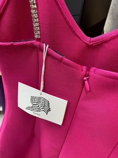 Бандажное вечернее коктейльное платье