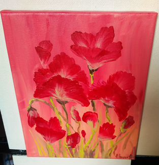 Картина цветы маки