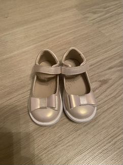 Туфли золотые девочки нарядные 23 размер