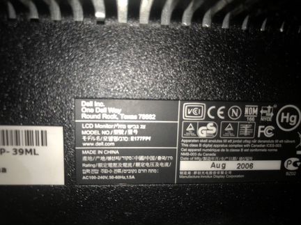 Монитор Dell