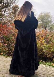 Шуба норковая в роспуск