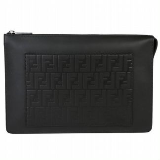 Кожаная сумка для документов Fendi. Оригинал